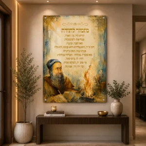 תמונת זכוכית מזמור לתודה רשבי